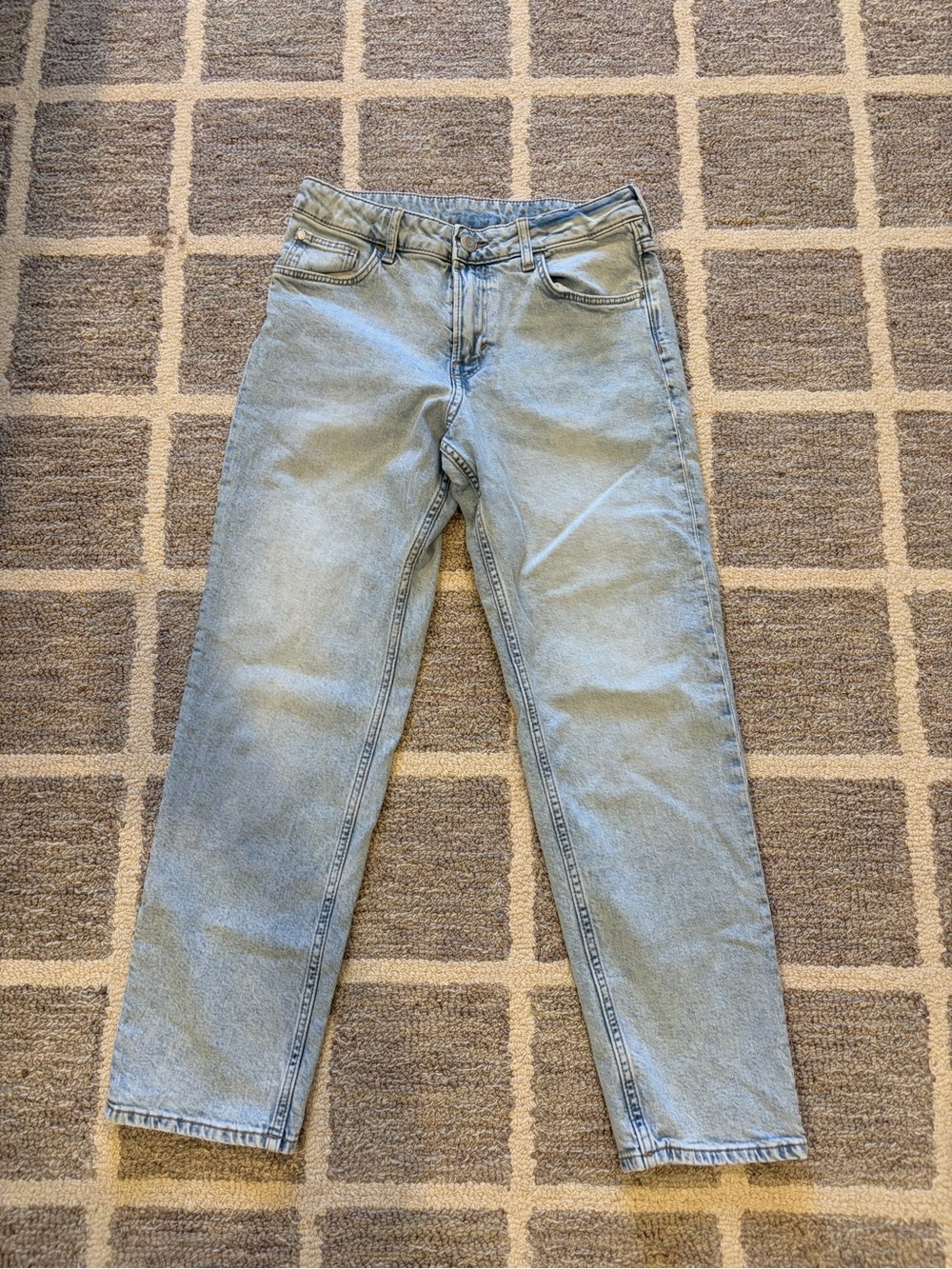 Boys Light Blue Denim Jeans classic straight fit